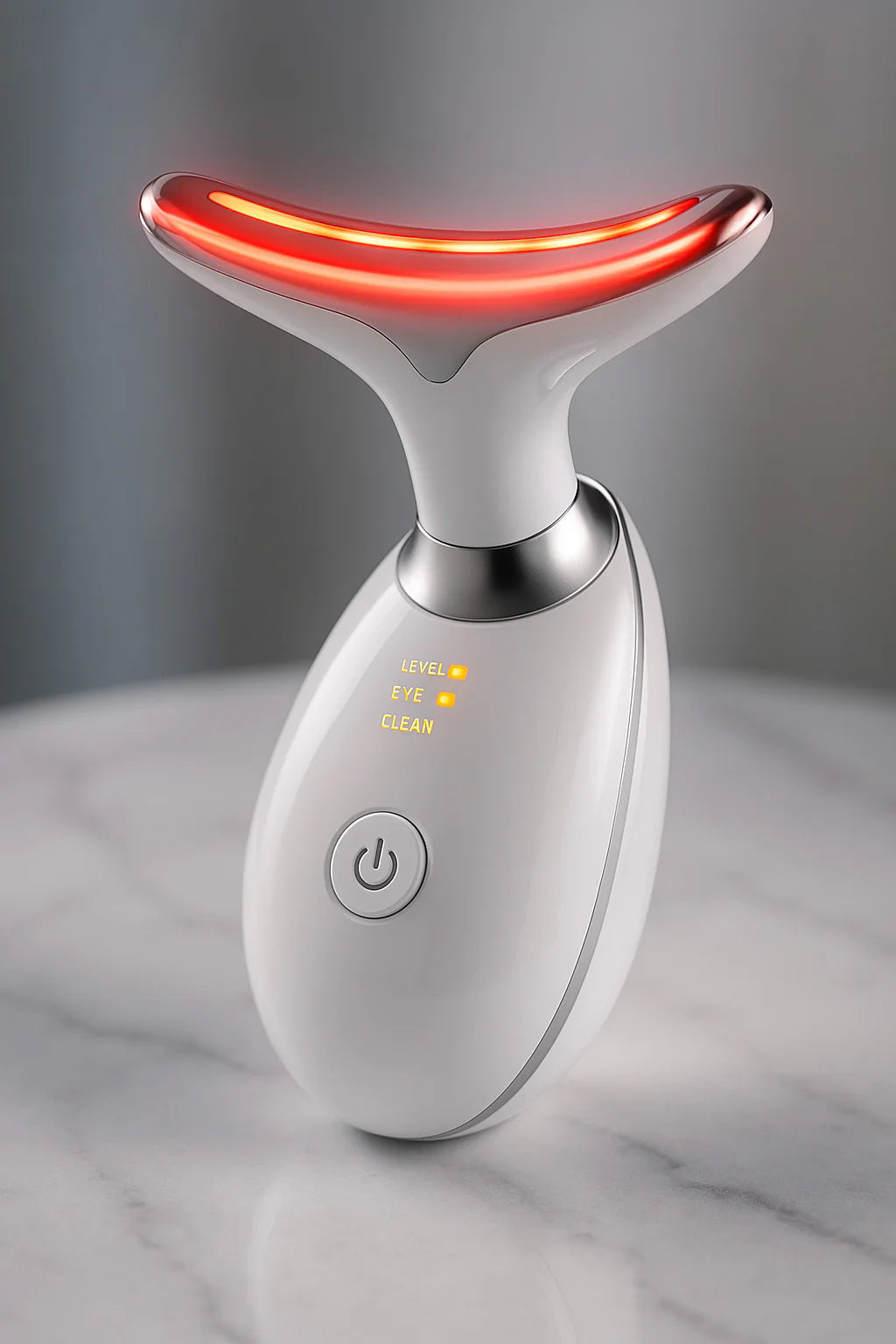 Neck Face Lifting Massager Skin Tighten Device LED anti Wrinkle Double Chin US