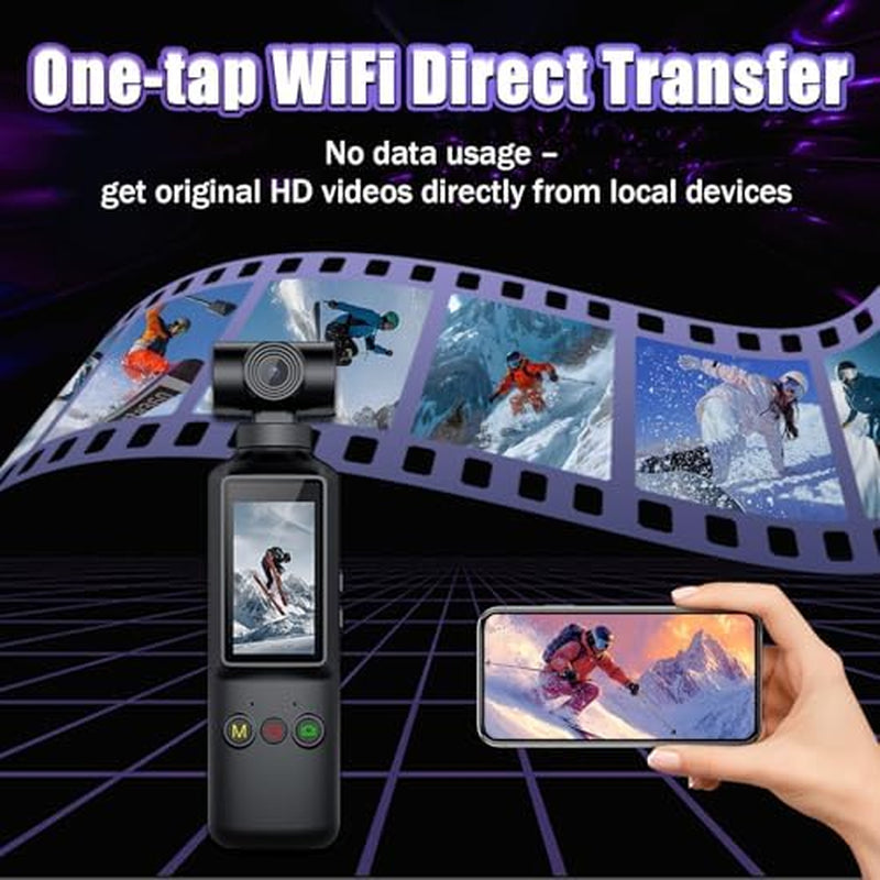 X8 4K Vlogging Camera with Wifi, Black